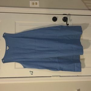 J. Jill Love Linen Sleeveless Dress